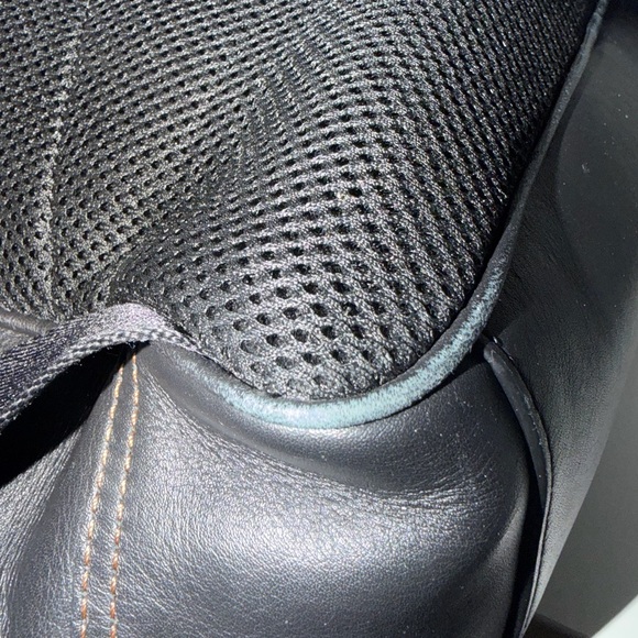 Coach Black Leather Backpack with Bonus Coach Wallet - Picture 6 of 10